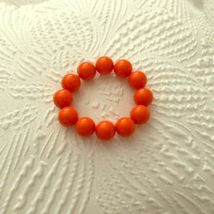 Orange bracelet